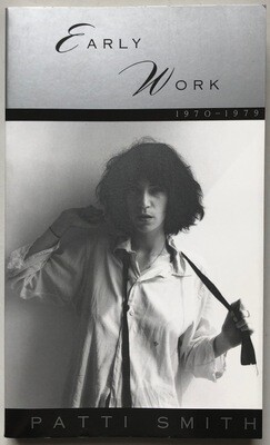 [SIGNED] PATTI SMITH EARLY WORK
