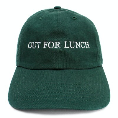 OUT FOR LUNCH HAT GREEN