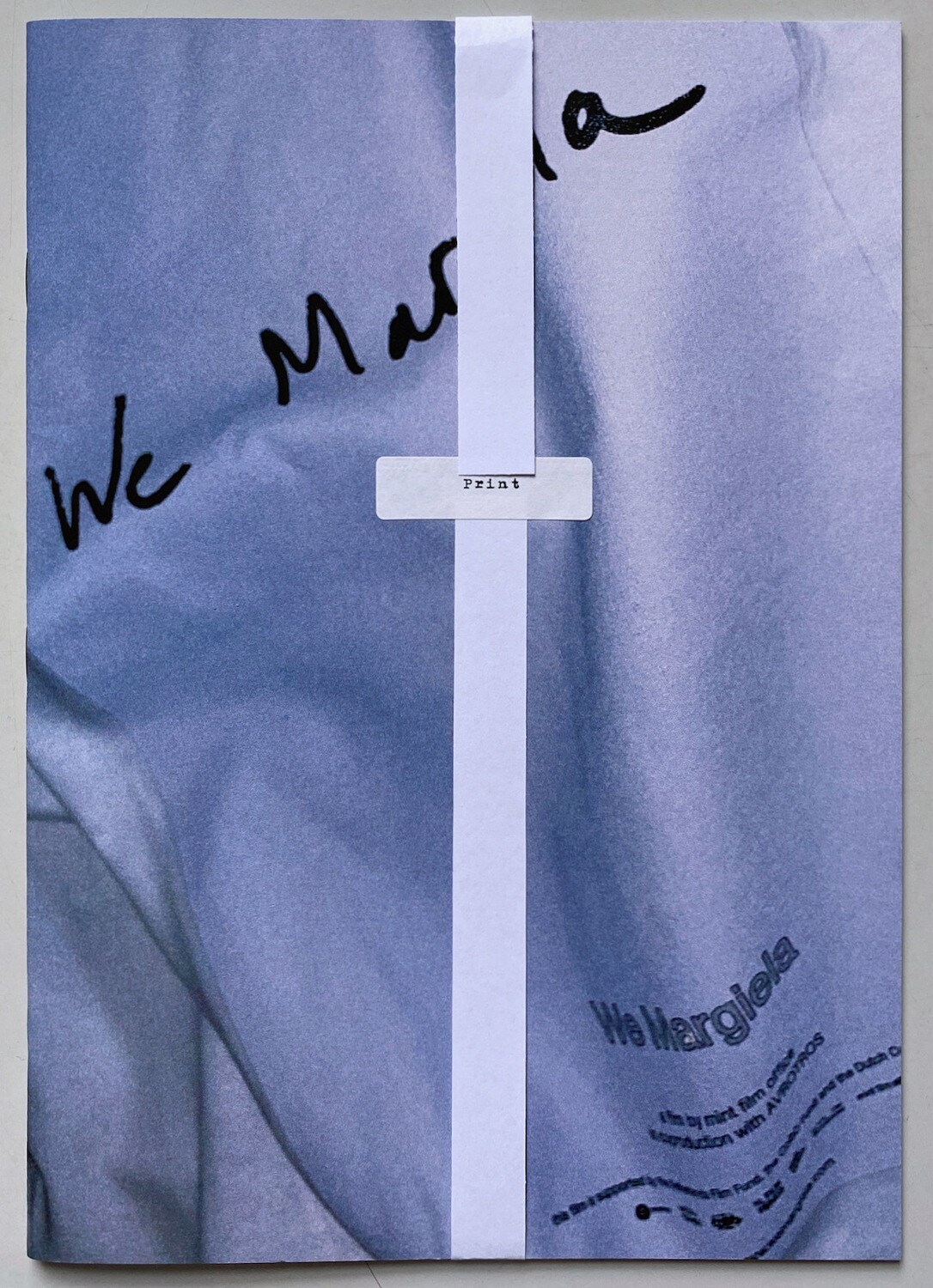 We Margiela Milk X Magazine Zine