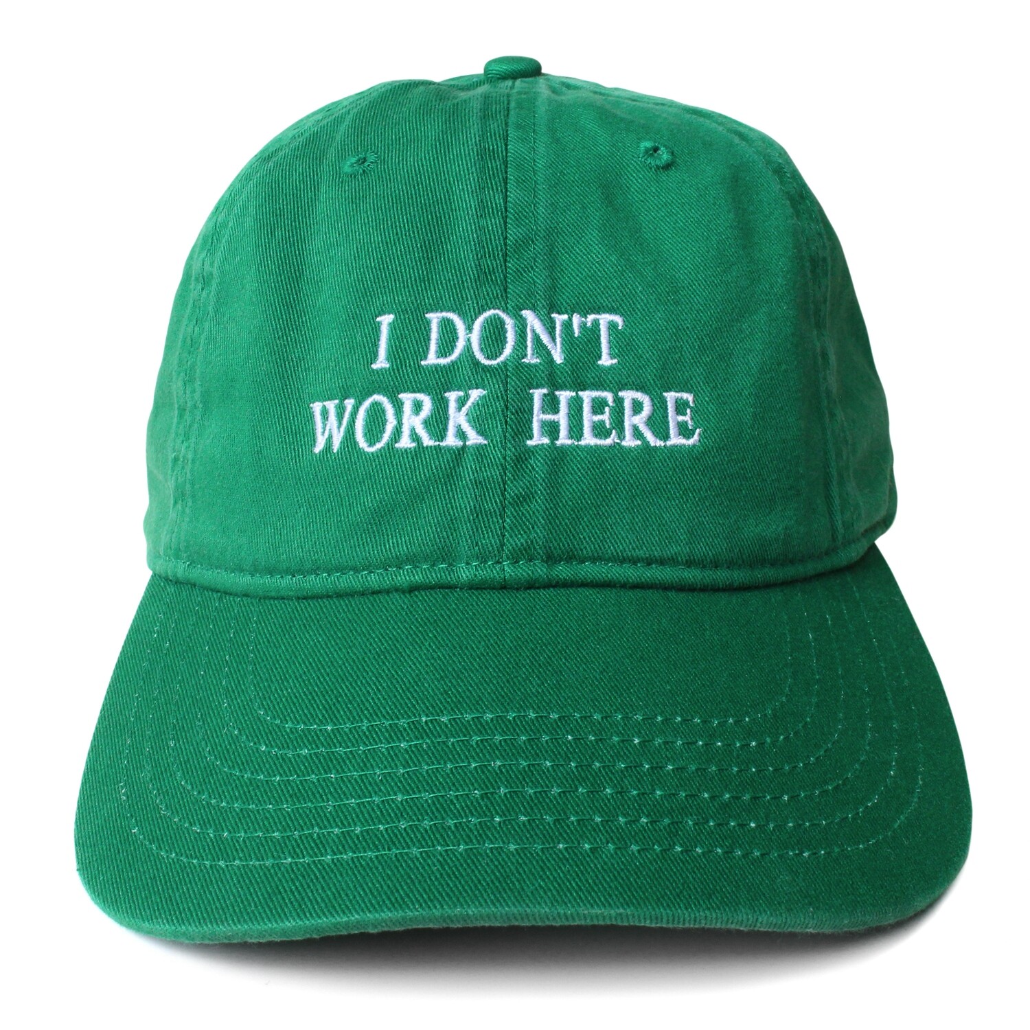 SORRY I DON'T WORK HERE HAT (Green)