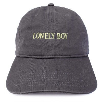 LONELY BOY hat (Charcoal)