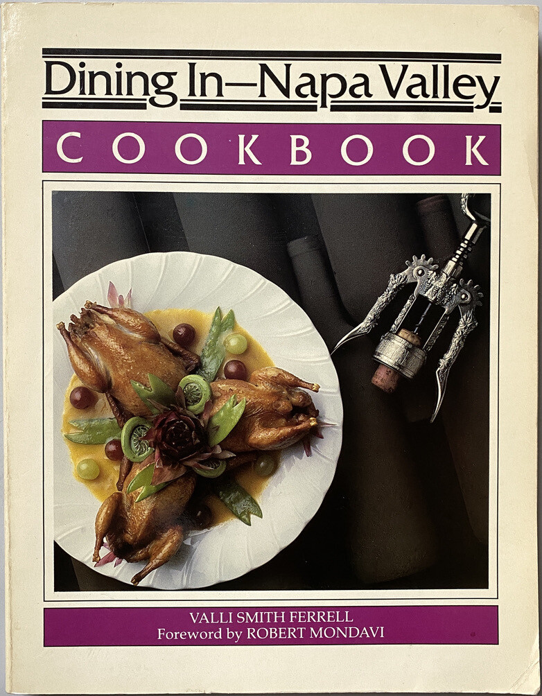 [SIGNED] VALLI SMITH FERRELL DINING IN-NAPA VALLEY
