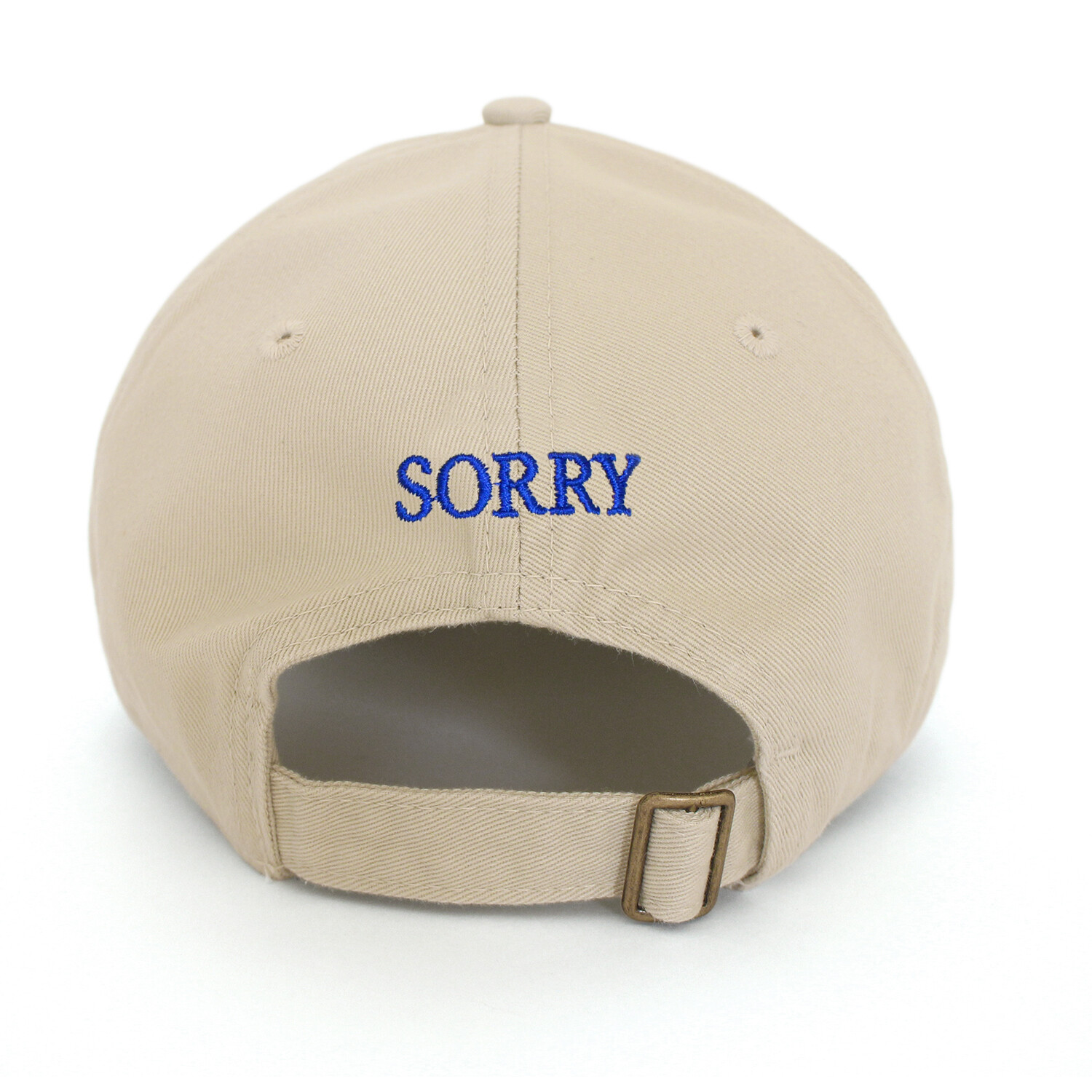 SORRY I DON'T WORK HERE hat (Beige)