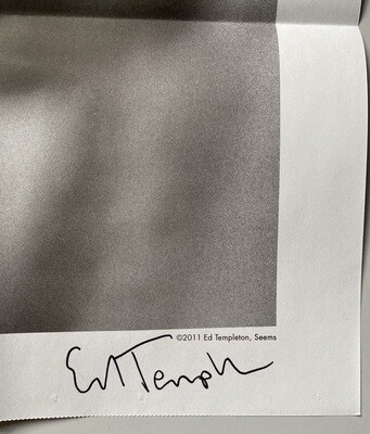 SIGNED] ED TEMPLETON TEENAGE KISSERS WITH POSTER