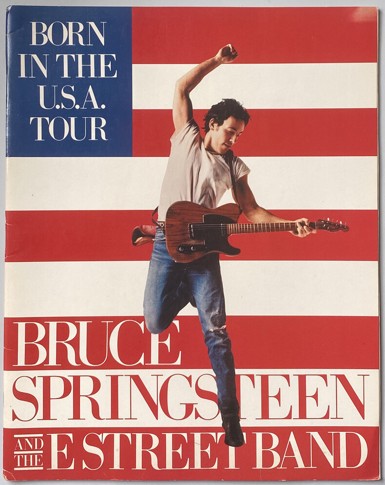 Bruce Springsteen Born In The USA Tour Book