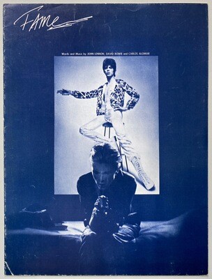 David Bowie Fame Song Sheet
