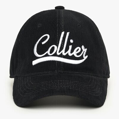 COLLIER Corduroy Hat BLACK