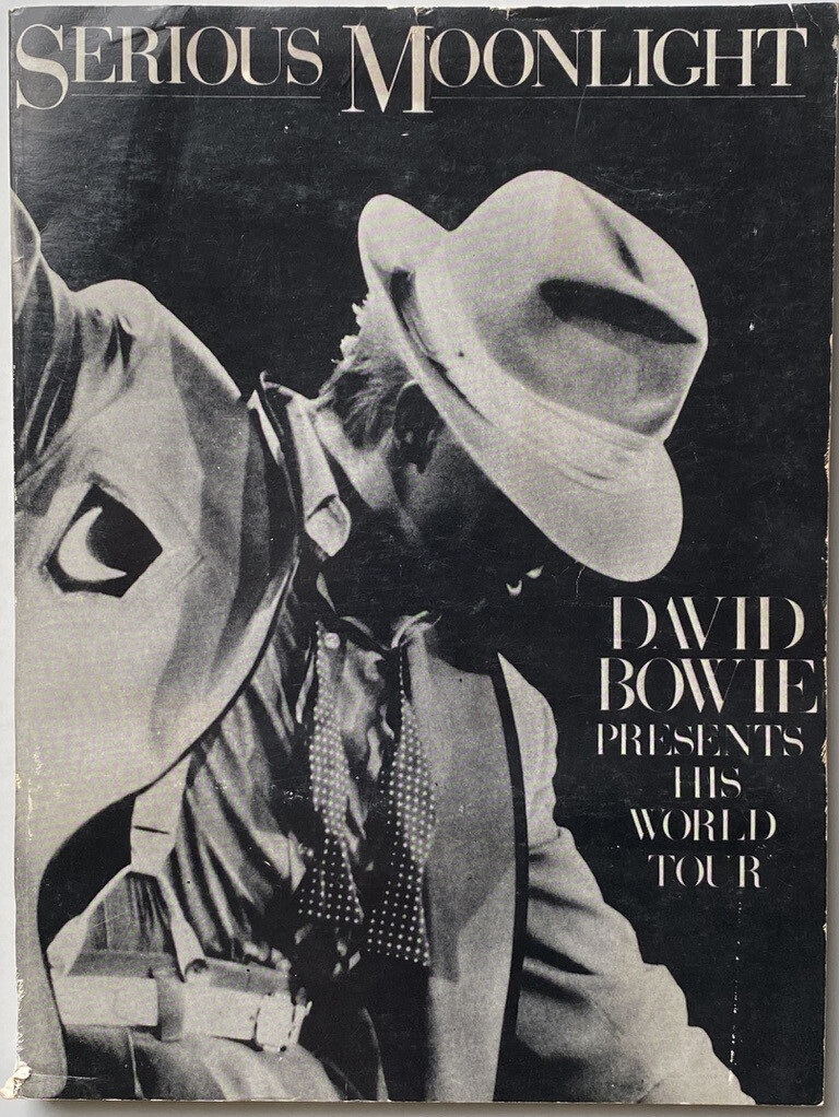 David Bowie Serious Moonlight Uncorrected Proof