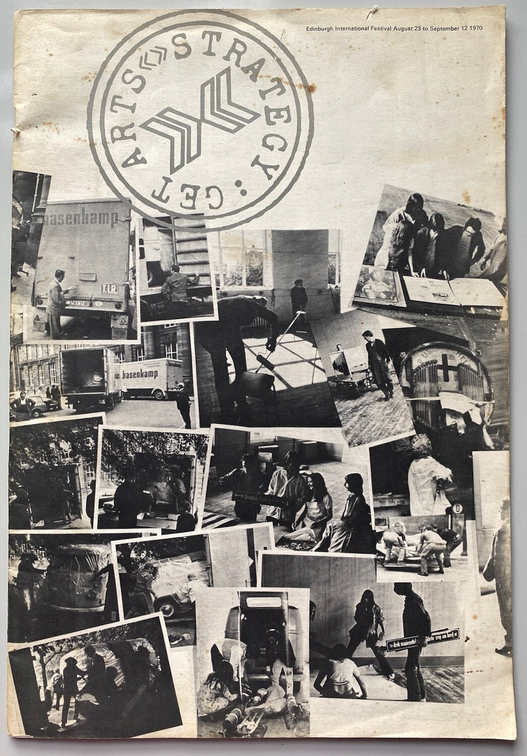 Edinburgh Festival 1970 Art Programme