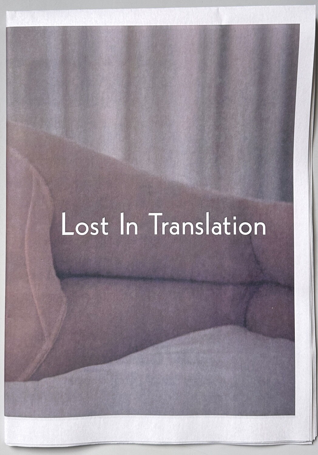Lost In Translation Photo Newspaper