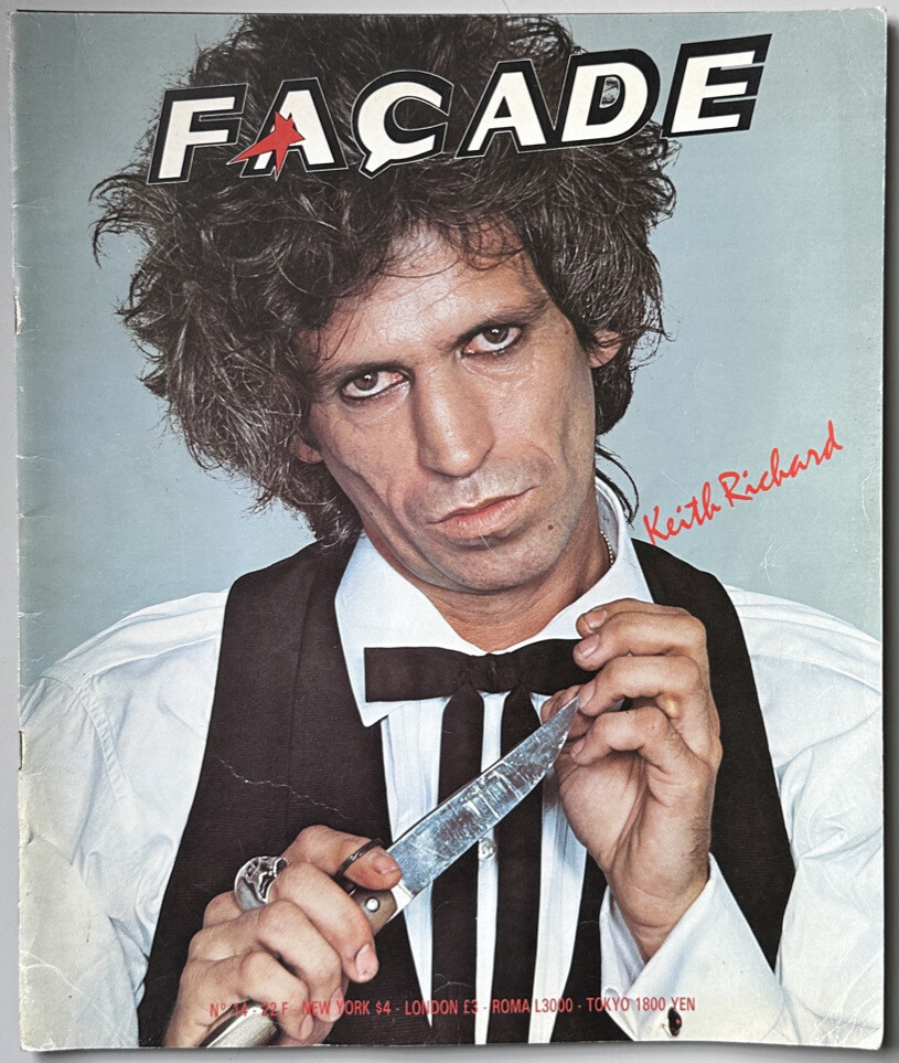 Facade No.14 Keith Richards / Charlotte Rampling
