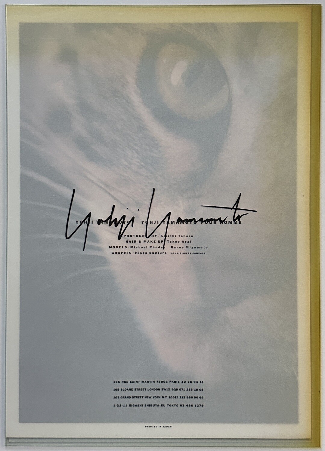 Yohji Yamamoto Pour Homme Autumn/Winter 1990-1991