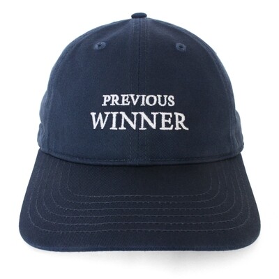 PREVIOUS WINNER HAT (Navy)