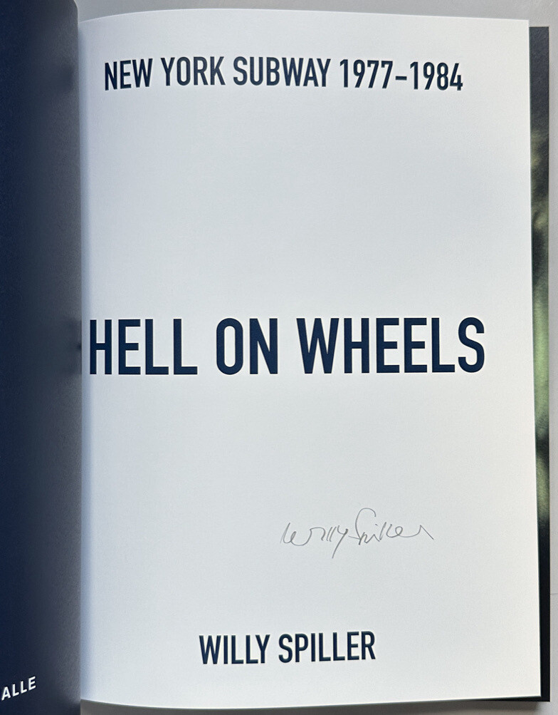 サイン入り】Willy Spiller『Hell on Wheels』（Willy Spiller