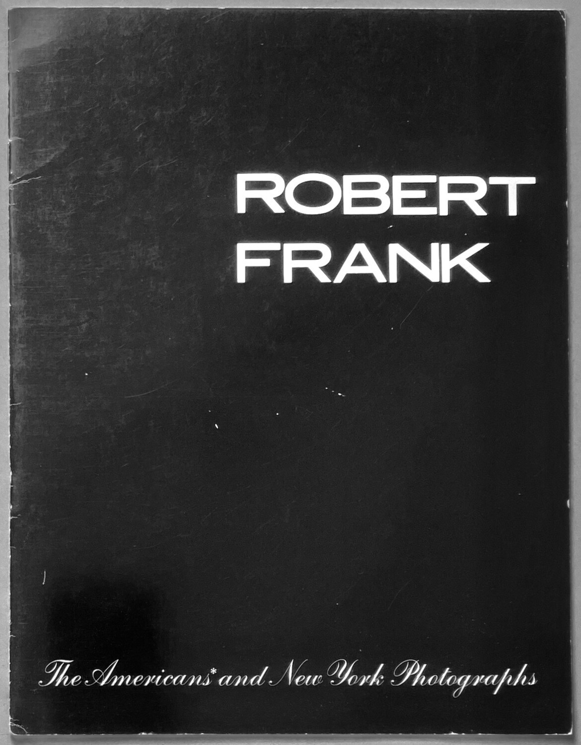 Robert Frank 1979 Catalogue