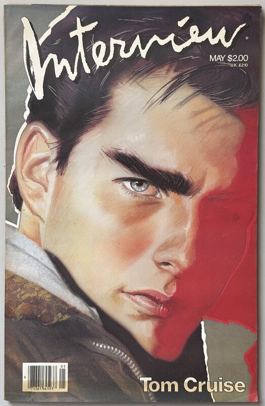 Interview Magazine 1986 Tom Cruise