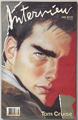 Interview Magazine 1986 Tom Cruise