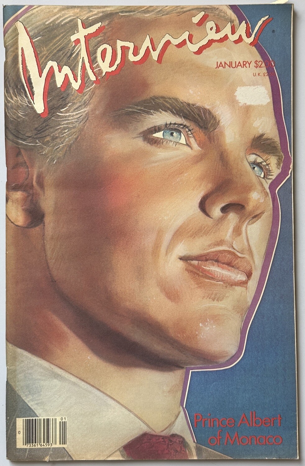 Interview Prince Albert of Monaco 1986