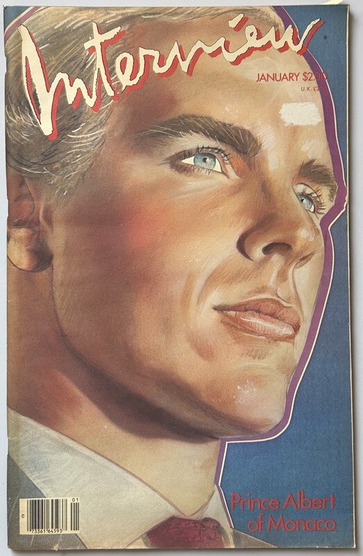 Interview Prince Albert of Monaco 1986