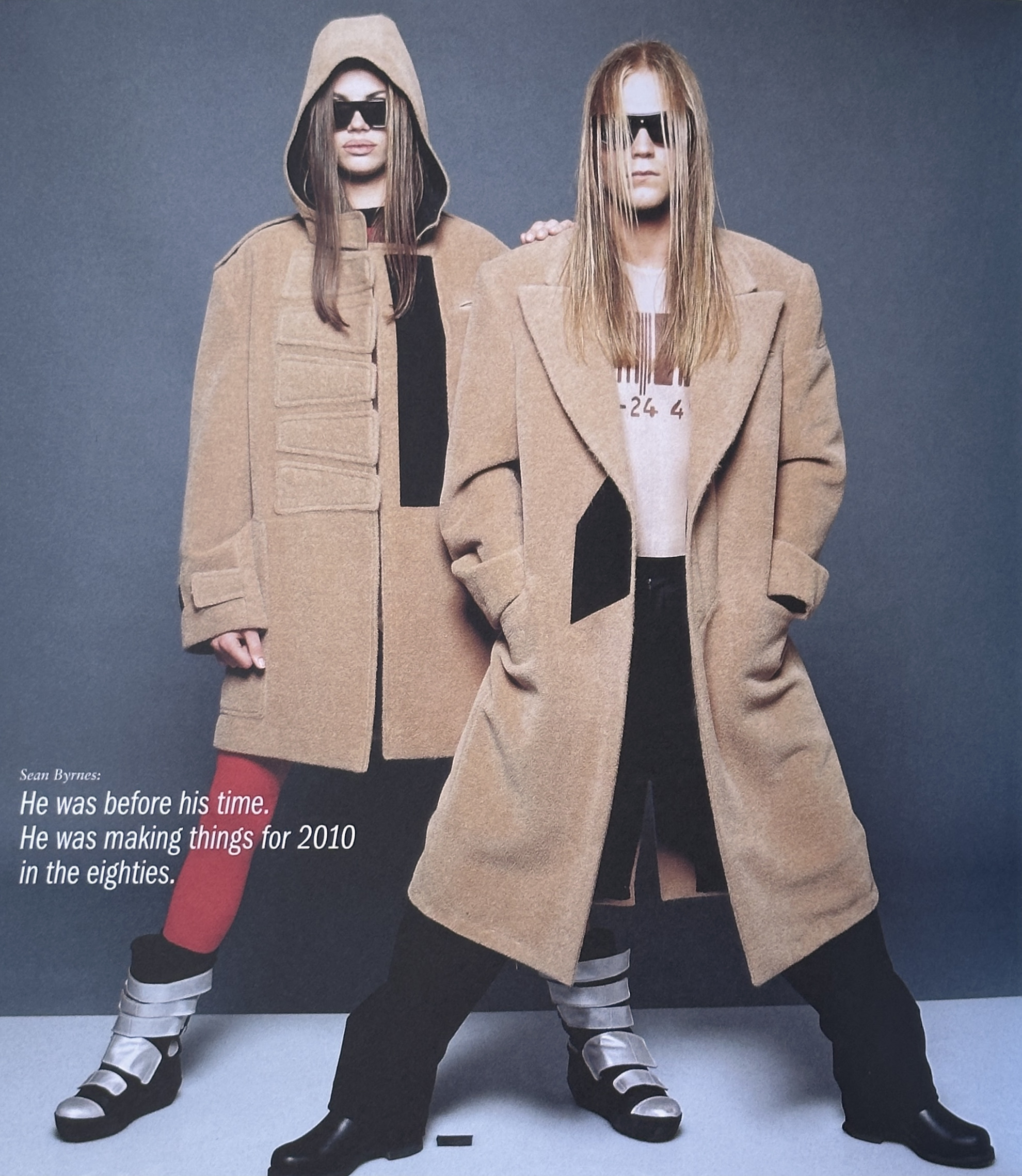 The Stephen Sprouse coat スティーブンスプラウス