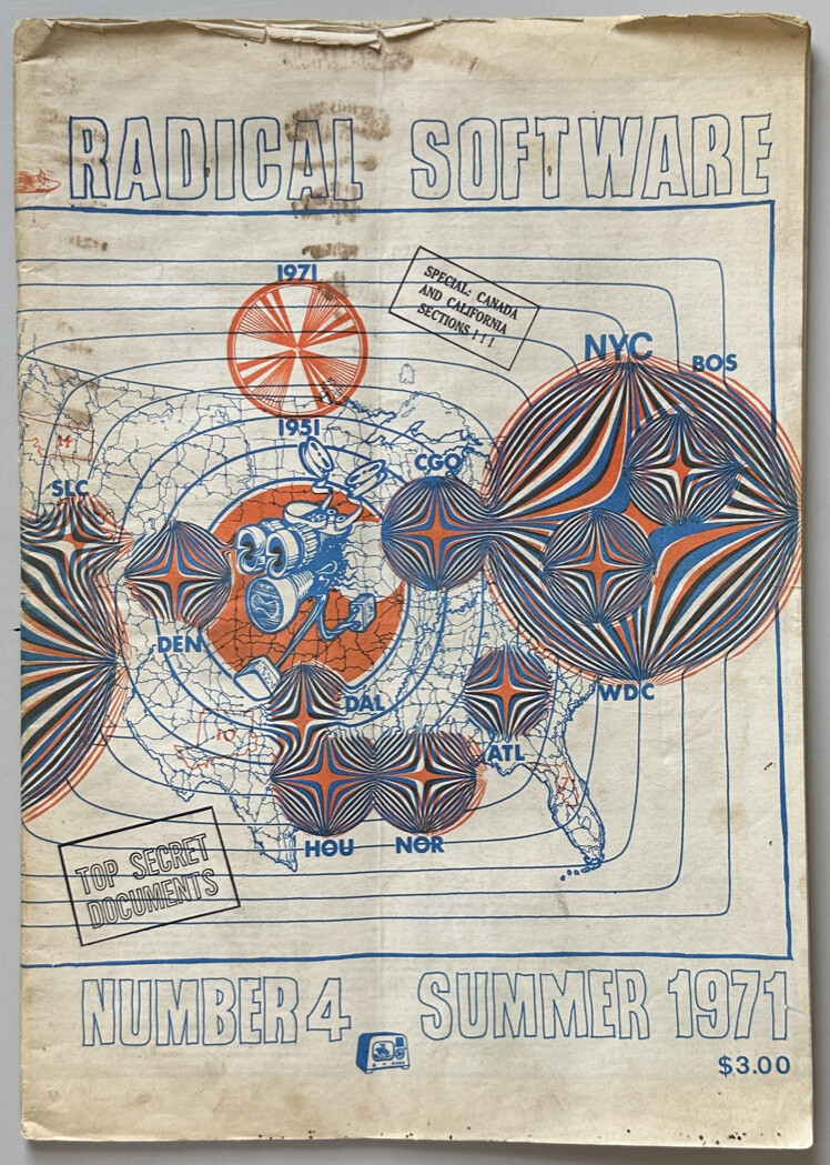 Radical Software Vol 1 Number 4 1971