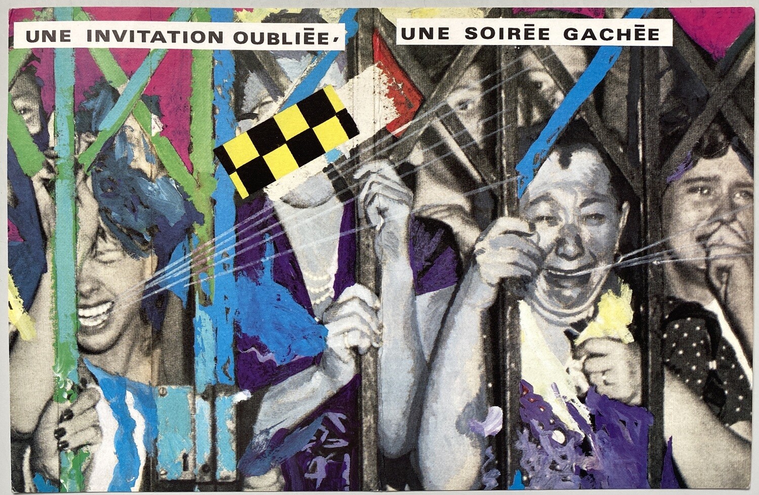 Le Palace 1980 Invitation