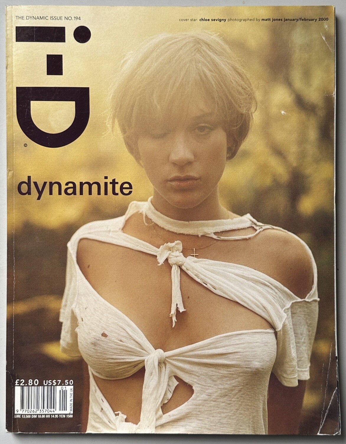 i-D Magazine Jan 2000 Chloe Sevigny