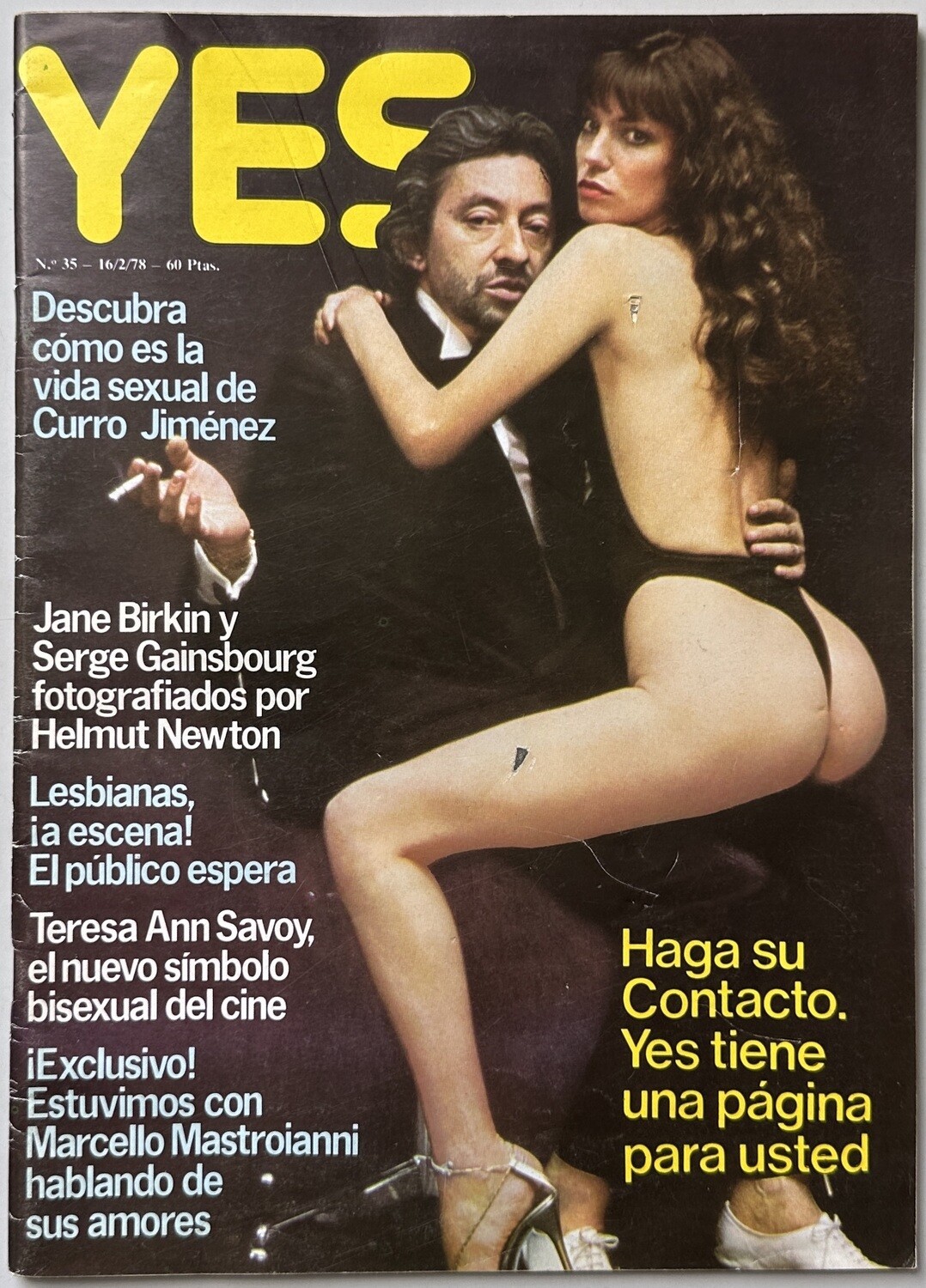 YES Helmut Newton Serge Gainsbourg & Jane Birkin YES Helmut Newton Serge Gainsbourg & Jane Birkin