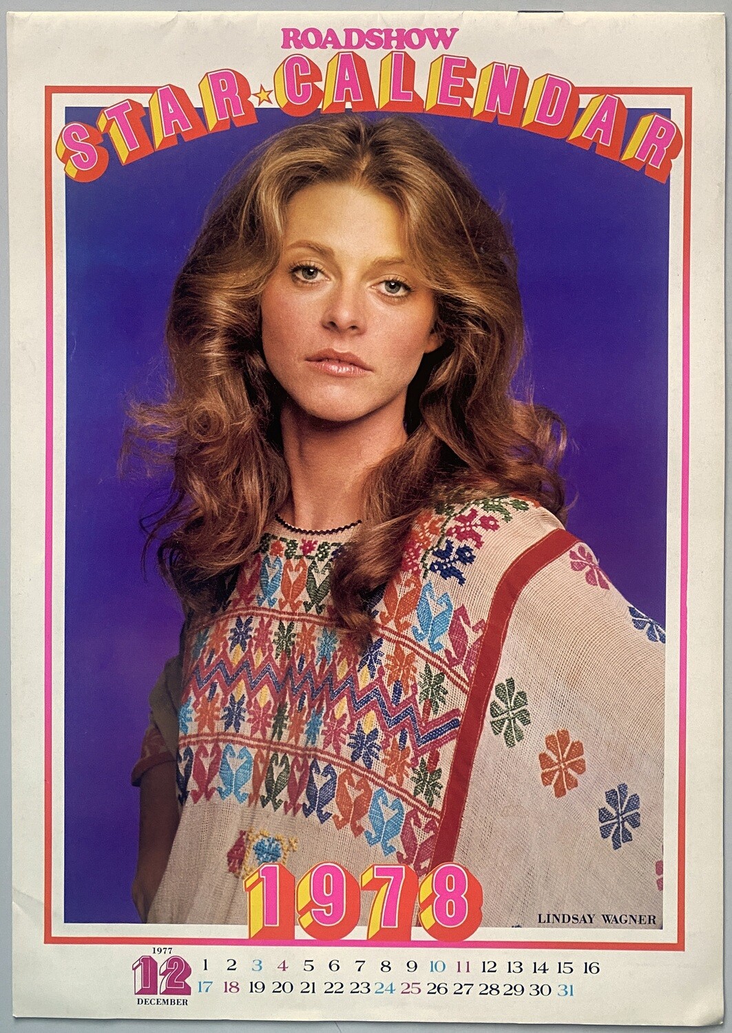Star Calendar 1978