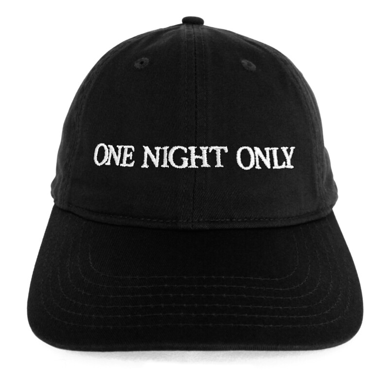 ONE NIGHT ONLY hat (Black)