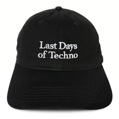 LAST DAYS OF TECHNO HAT (Black)