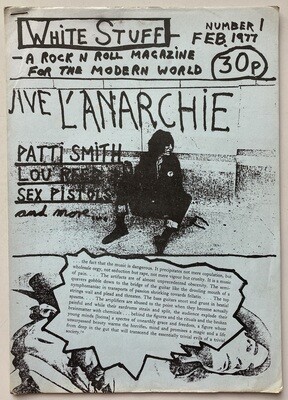 Patti Smith White Stuff no.1