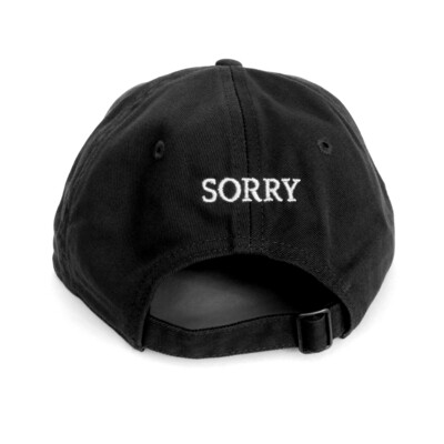 SORRY I DON'T WORK HERE hat (Black)