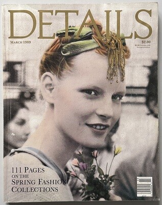 Details Bill Cunningham March 1989