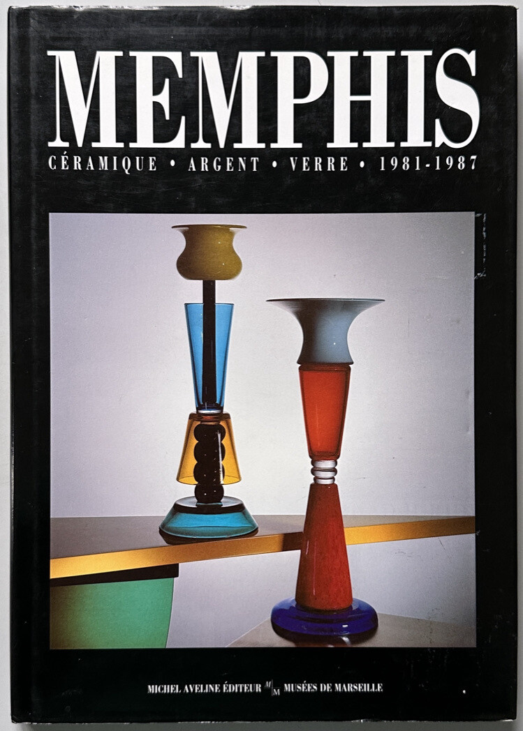 Memphis Ceramics Silver Glass