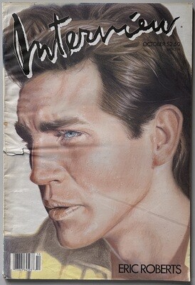 Interview Magazine 1986 Eric Roberts