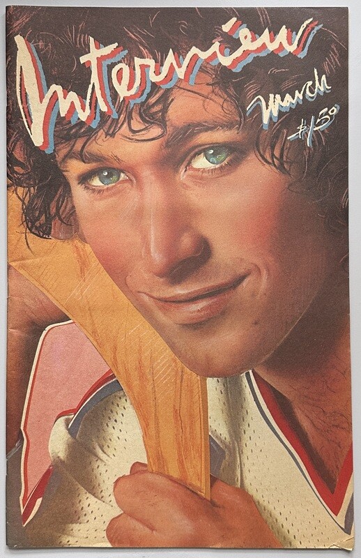 Interview Magazine 1980 Ron Dugay