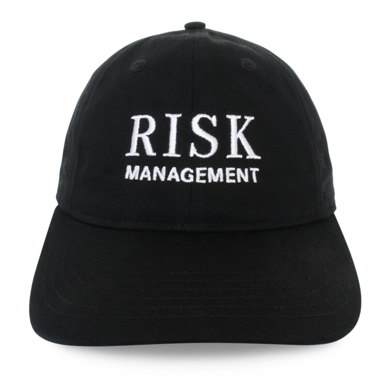 RISK MANAGEMENT hat (BLACK)