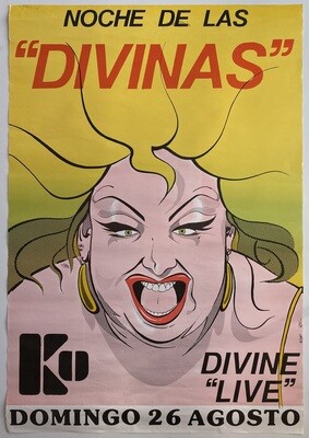 Yves Uro Ku Poster Divine