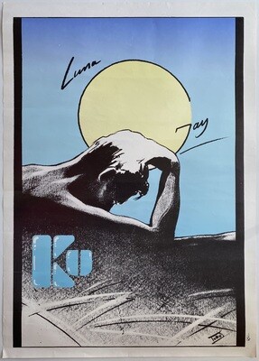 Yves Uro Ku Poster Luna