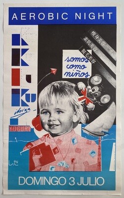 Yves Uro Ku Poster Aerobic Night