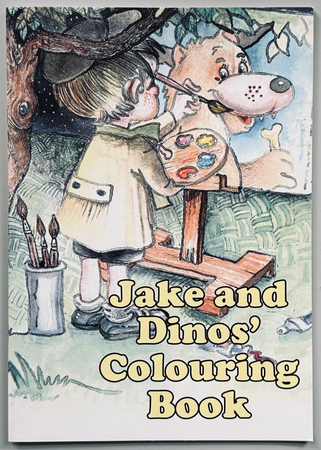 Jake and Dinos' Colouring Book