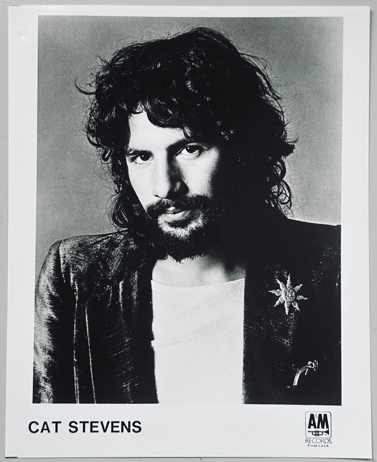 Cat Stevens AM Records Press Photo