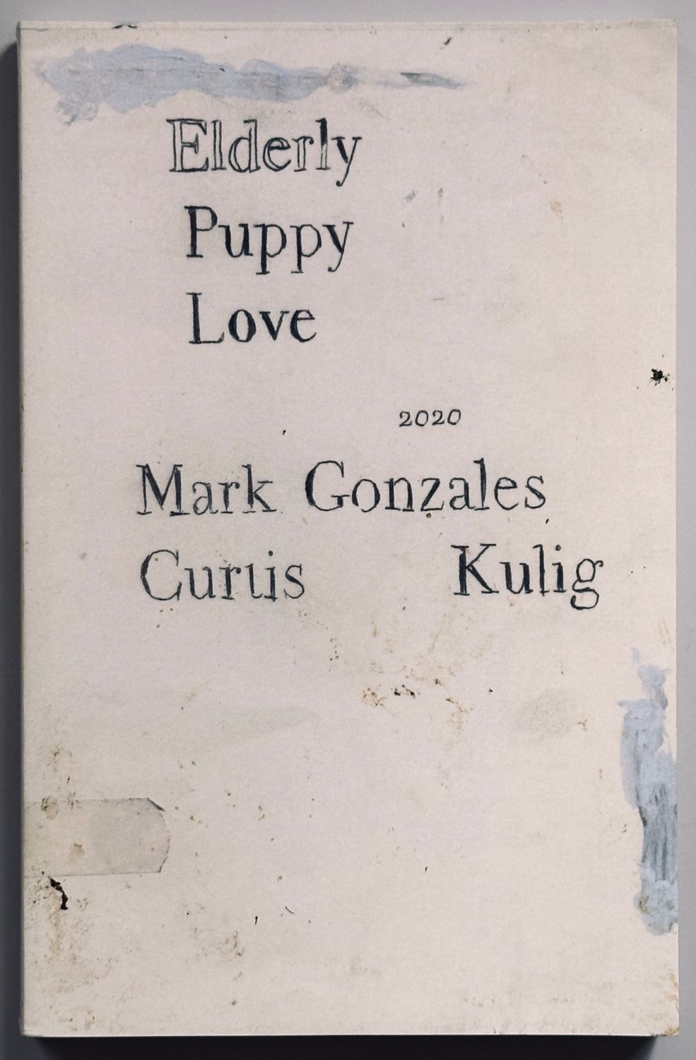 [SIGNED] MARK GONZALES / CURTIS KULIG ELDERLY PUPPY LOVE