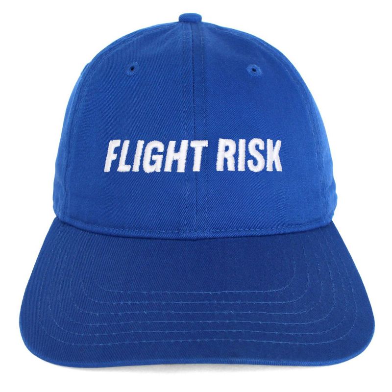 FLIGHT RISK hat (BLUE)