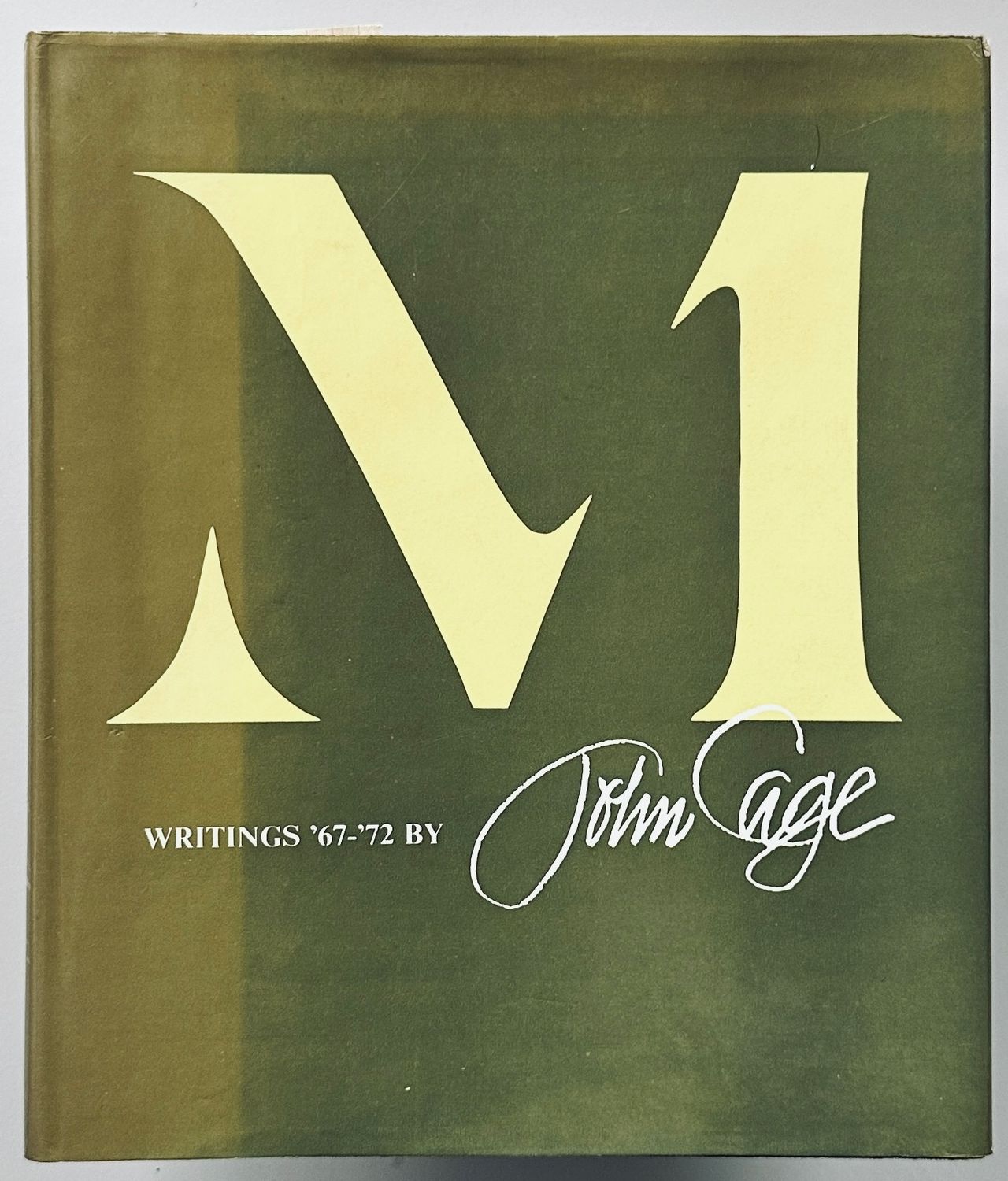 M Writings '67-72 by John Cage