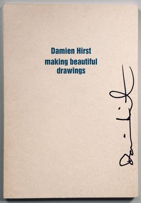 [SIGNED] DAMIEN HIRST MAKING BEAUTIFUL DRAWINGS