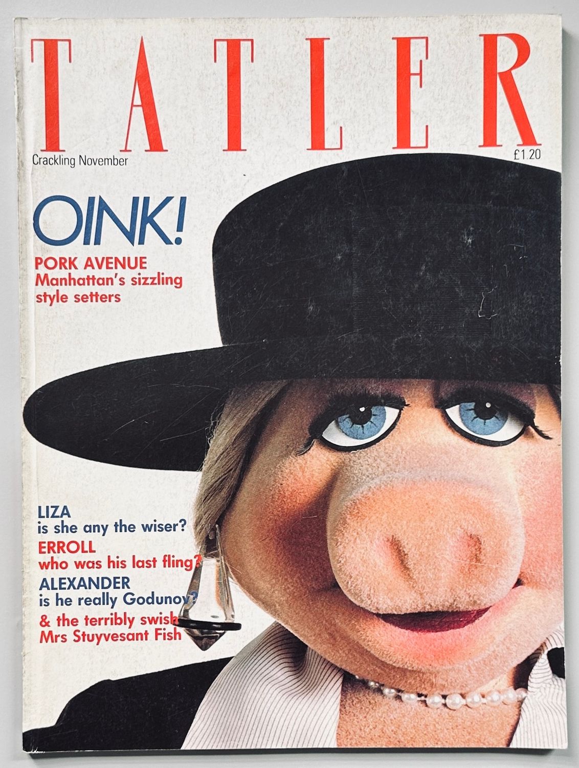 Tatler November 1982 Oink!