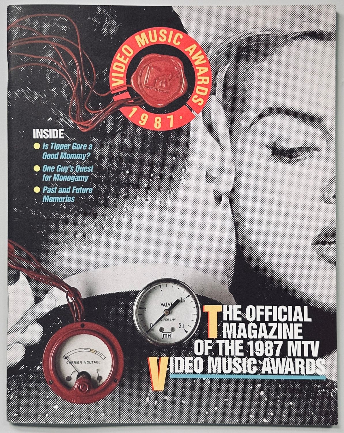 The Official Magazine of the 1987 MTV VMA's