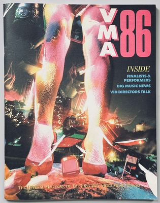 The Official Magazine of the 1986 MTV VMA's